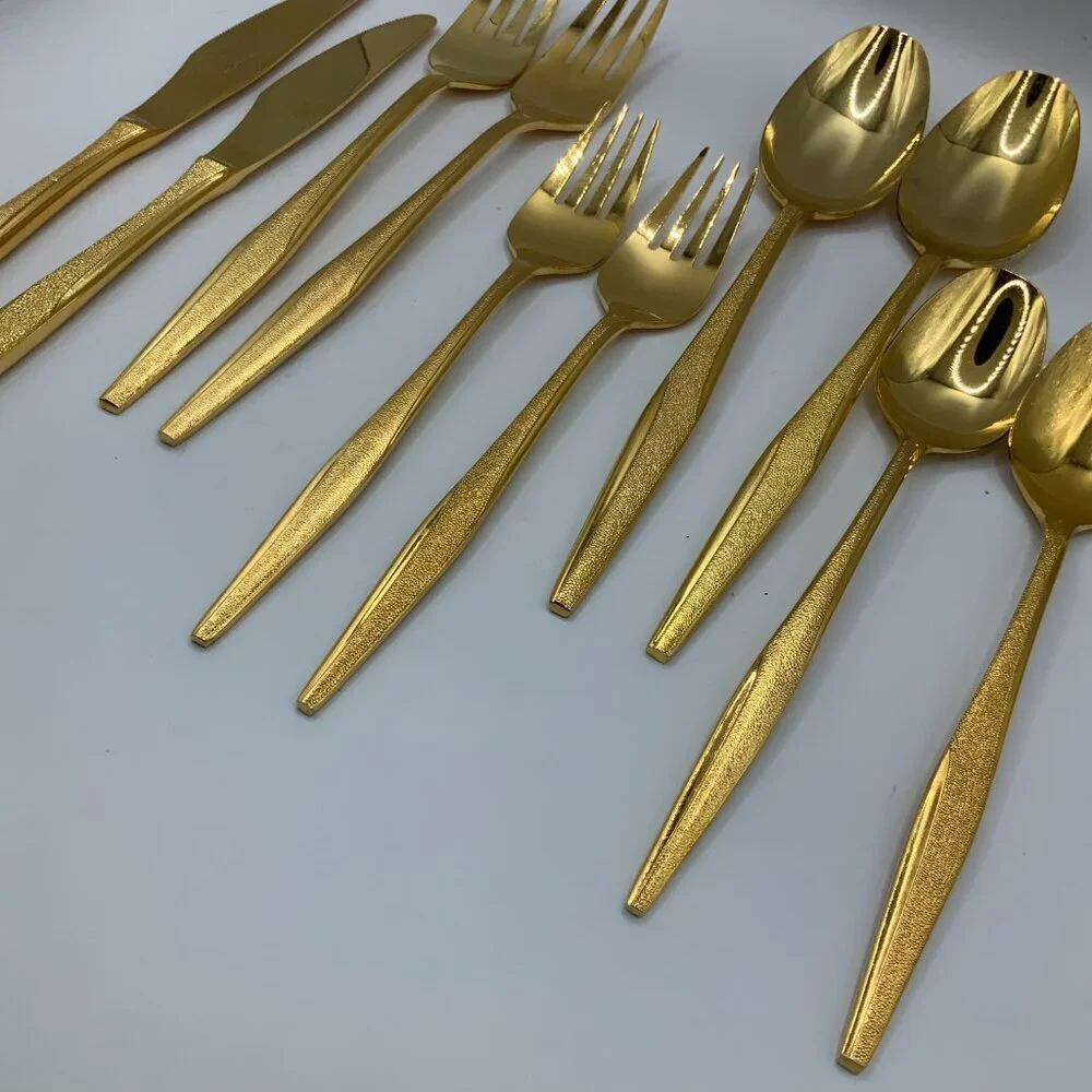 Florentine Vintage Gold Electroplate Silverware Flatware